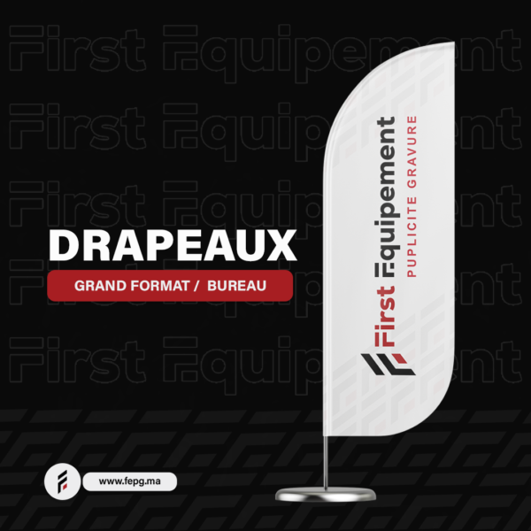 Drapeaux publicitaires sur mesure – FEPG