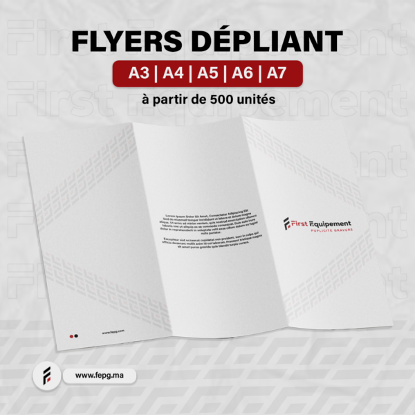 Dépliant > 4 Volets